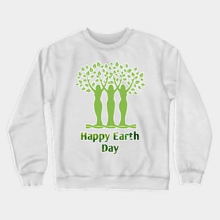 Earth day Crewneck Sweatshirt